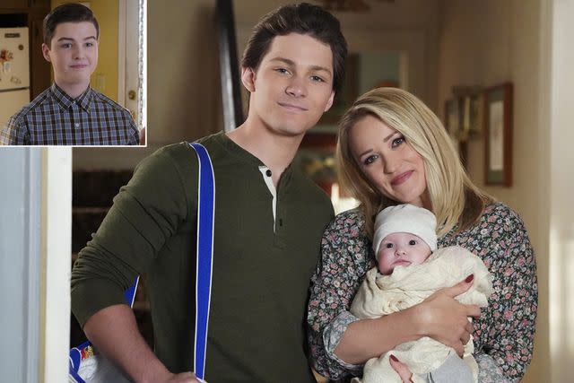 <p>Robert Voets/Warner Bros.; Bill Inoshita/Warner Bros</p> Iain Armitage in Young Sheldon; Montana Jordan and Emily Osment in George & Maddie's First Marriage