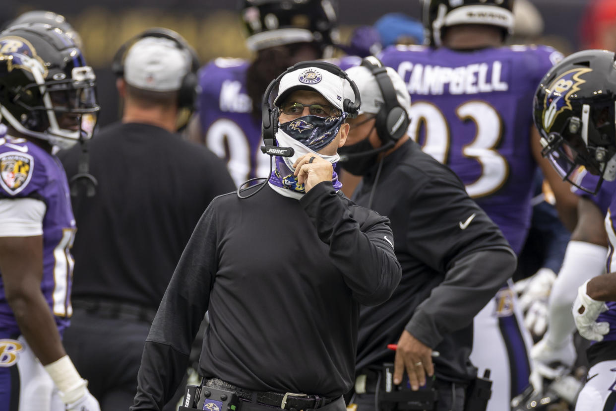 It's been a rough week for the Ravens. (Photo by Scott Taetsch/Getty Images)