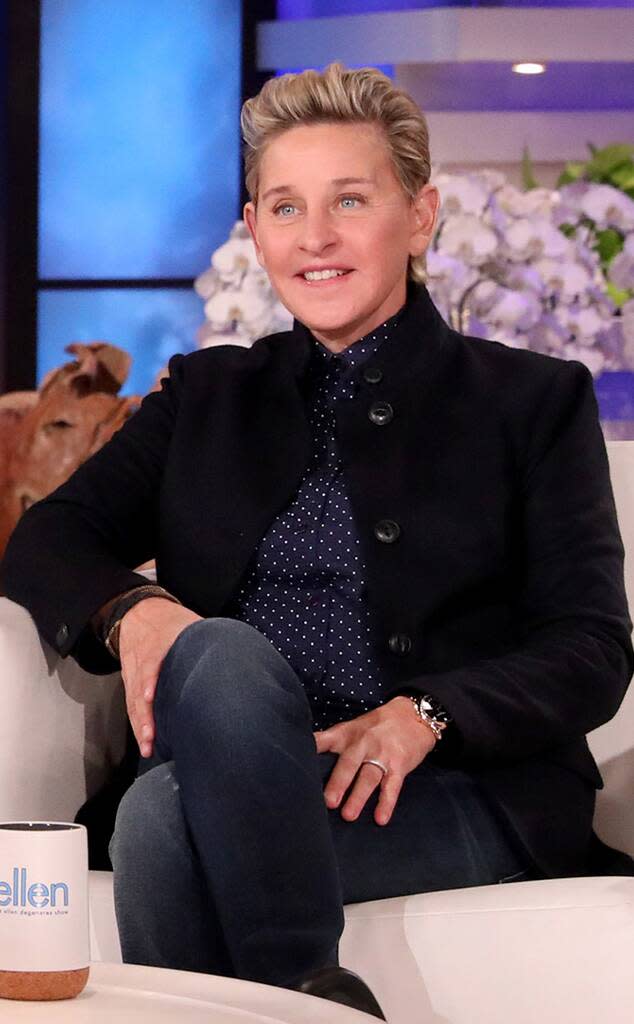 Ellen DeGeneres, Hair Transformations, 2020