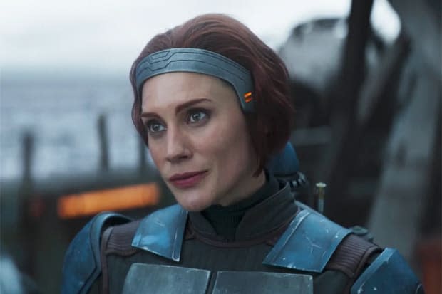 Katee Sackhoff as Bo-Katan Kryze in "The Mandalorian"<p>LucasFilm/Disney+</p>