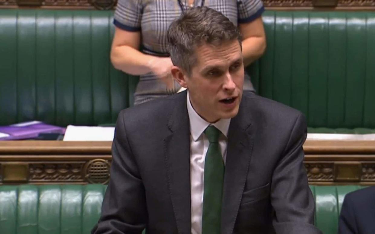 Education Secretary Gavin Williamson said schools across England are being invited to join the scheme  - PA
