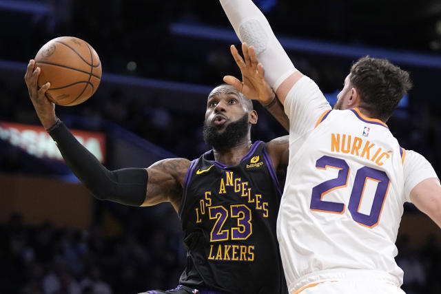 LeBron James leads Lakers to the In-Season Tournament semifinals with a  106-103 win over Suns