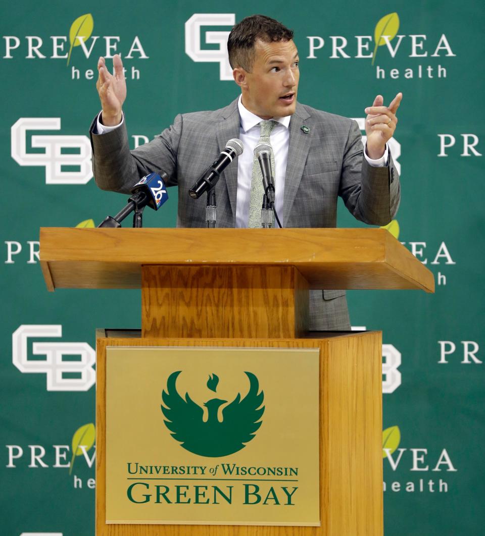 UWGB athletic director Josh Moon could hire a men's basketball coach as soon as this week.
