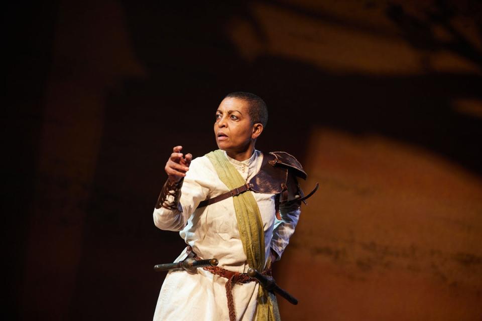 Adjoa Andoh as Richard III (Shonay Shote)