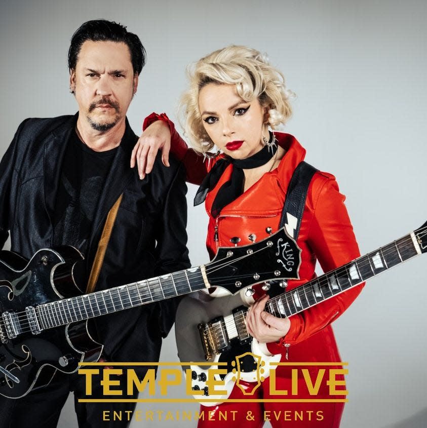 Jesse Dayton and Samantha Fish will bring their blues hit "Death Wish Blues" to TempleLive in Fort Smith Friday, July 21.