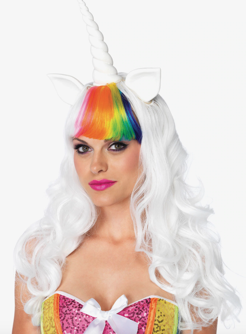 Unicorn Wig and Rainbow Tail. Image via Hot Topic.