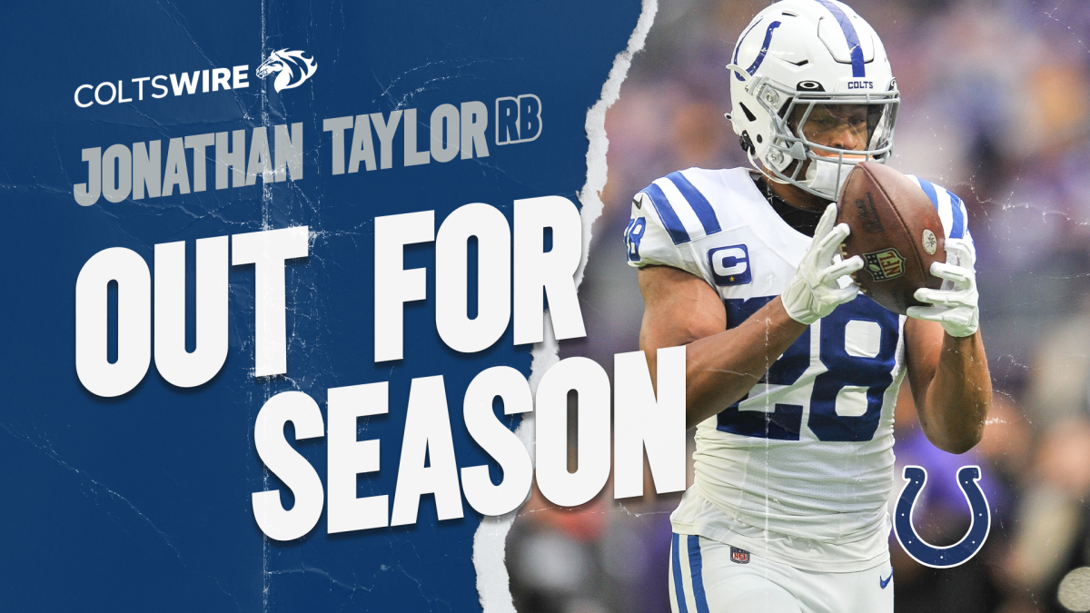 Colts running back Jonathan Taylor likely done for season with