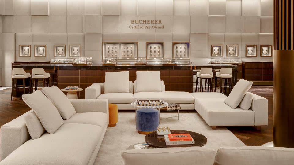 The Bucherer 1888 Flagship in New York City houses its most expansive CPO collection, David Hong said during a tour of the store, emphasizing a regular rollout of specialty models. Over 60 other Bucherer locations worldwide also carry CPO pieces. - Richard Cadan/Courtesy Bucherer