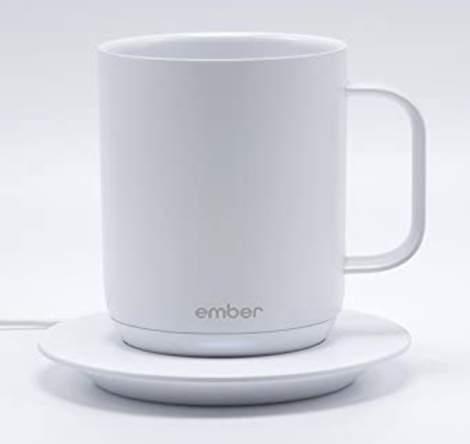 Ember Temperature Control Ceramic Mug in White