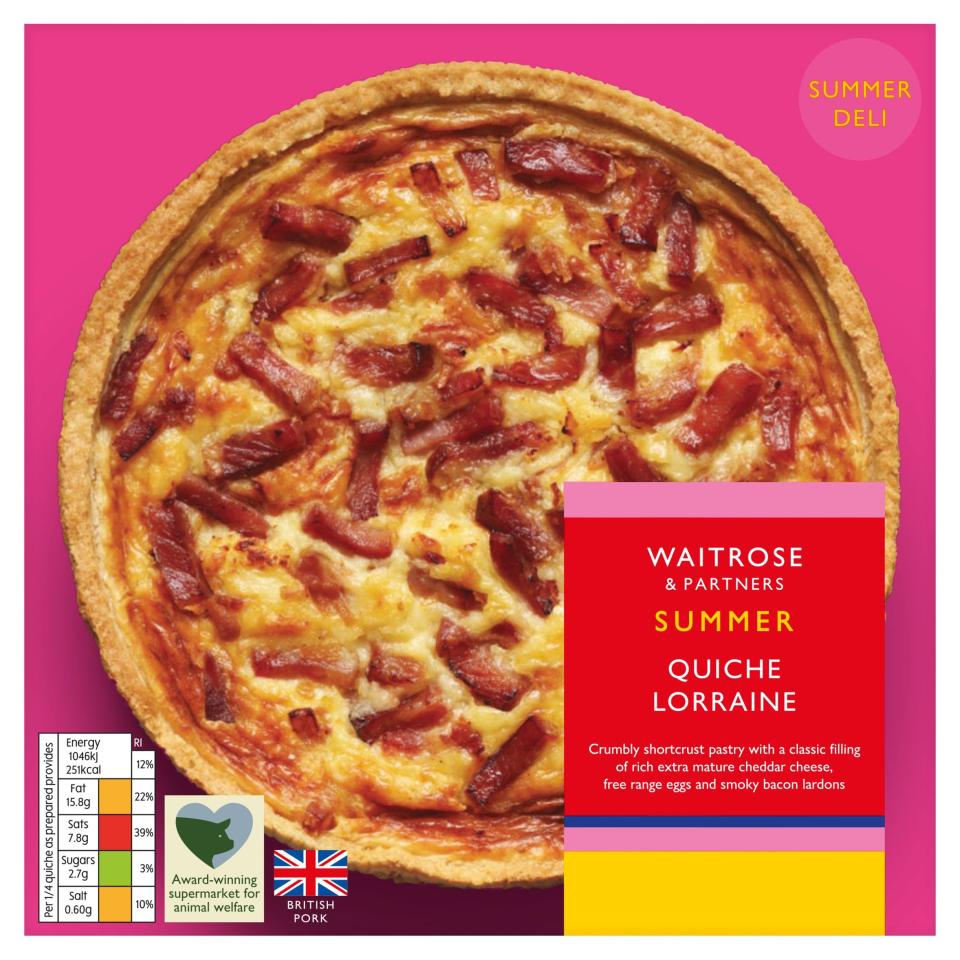 waitrose quiche lorraine