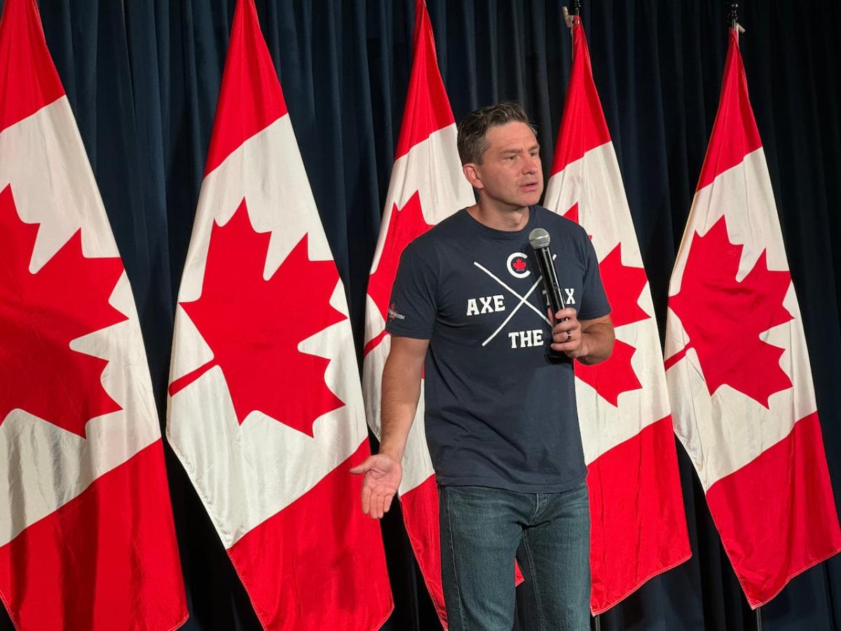 Pierre Poilievre gets warm reception at Yellowknife rally