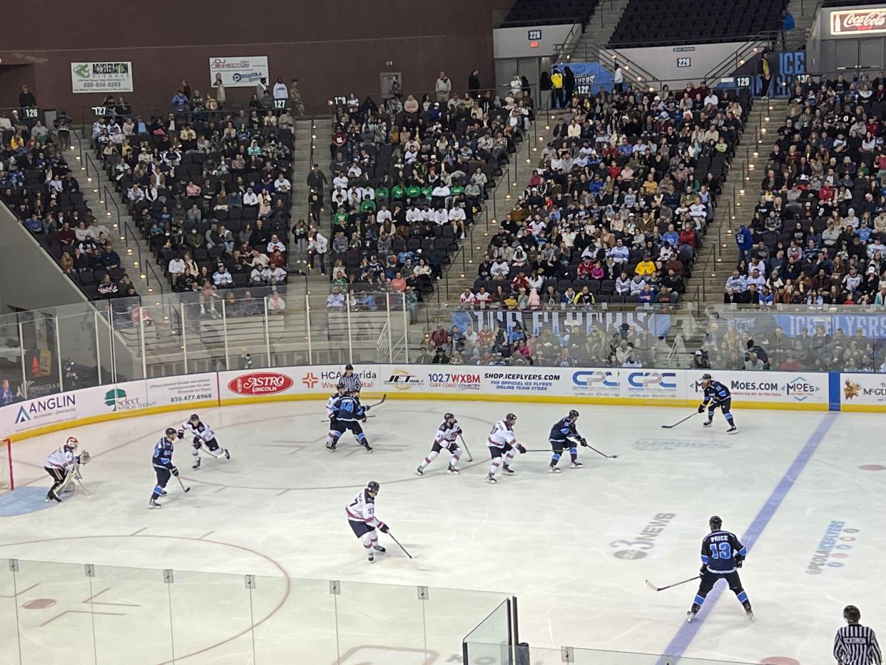 The Ice Flyers have attracted massive crowds this season in the best attendance year in team history, which has been transferred into big benefits for local charities.