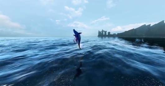 ArcheAge dolphin-riding