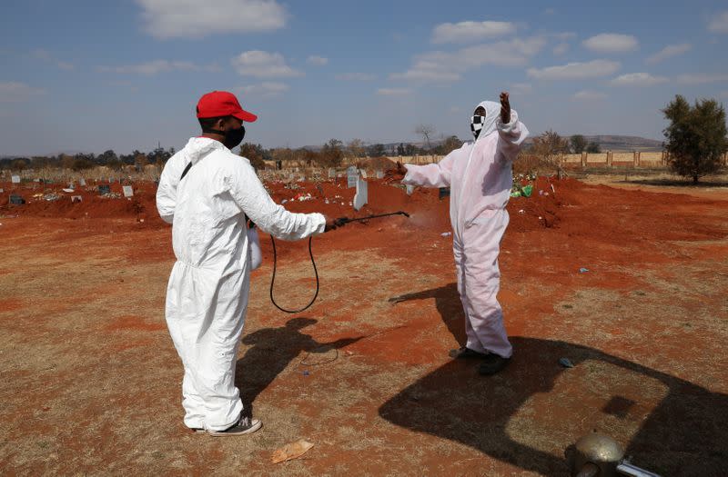 FILE PHOTO: A nationwide coronavirus disease (COVID-19) lockdown, in South Africa