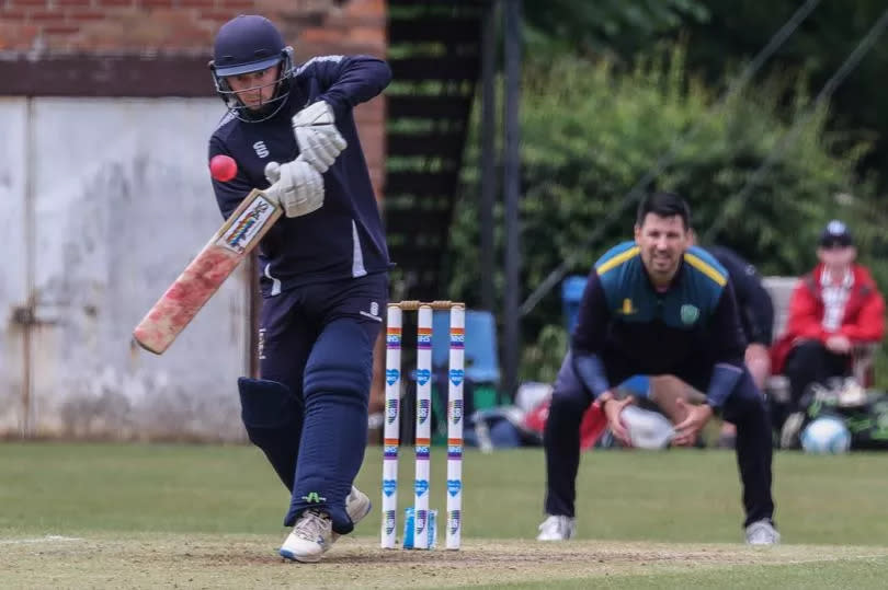 Sam Kelsall led Moddershall & Oulton to victory at Old Hill in the ECB National Club Championship.