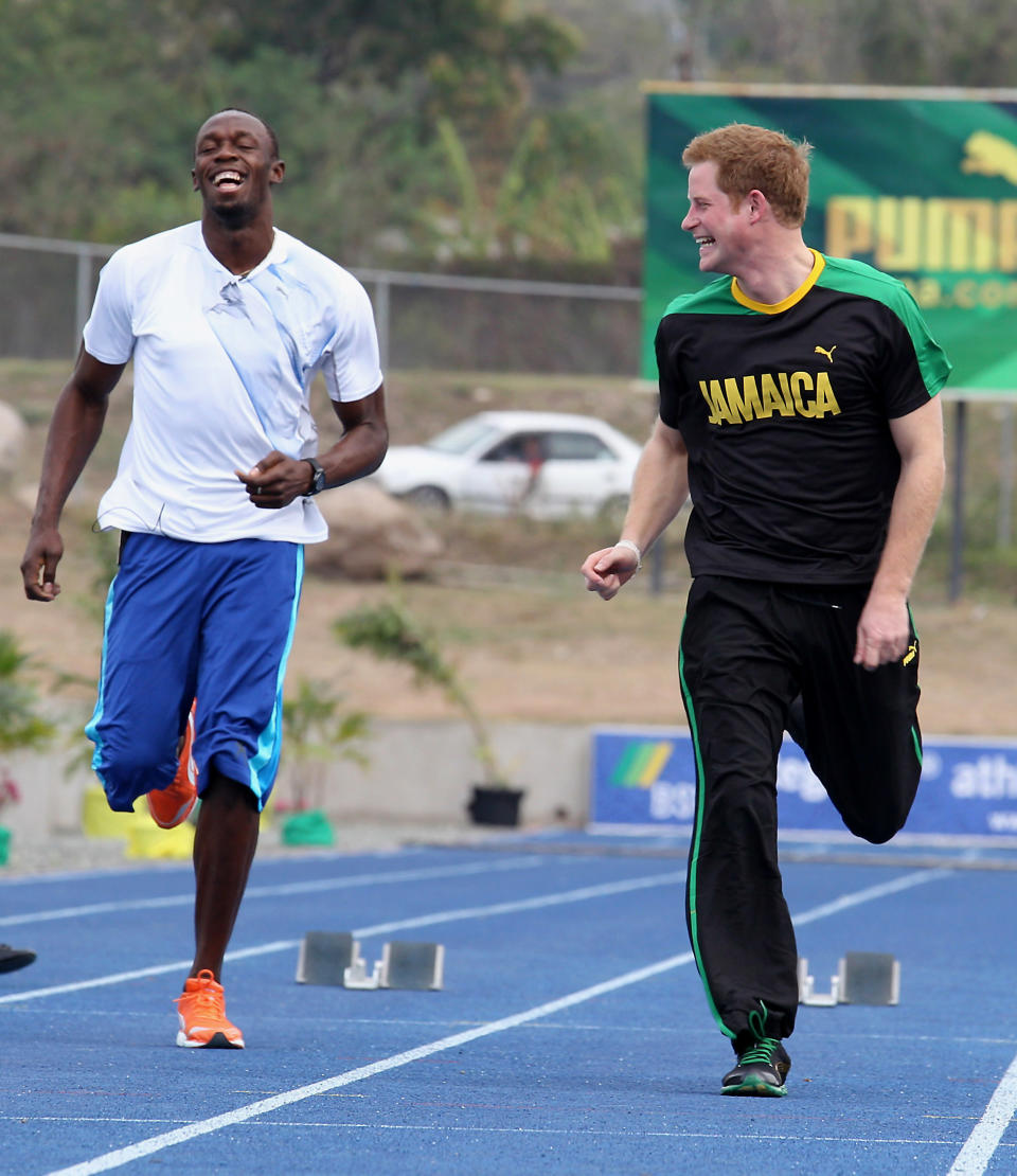 Racing with Usain Bolt, 2012