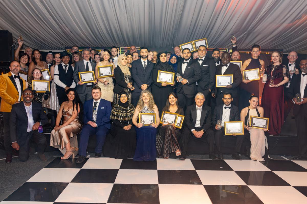 All the winners at the Inspiring Hertfordshire Awards <i>(Image: Hertfordshire Chamber of Commerce )</i>