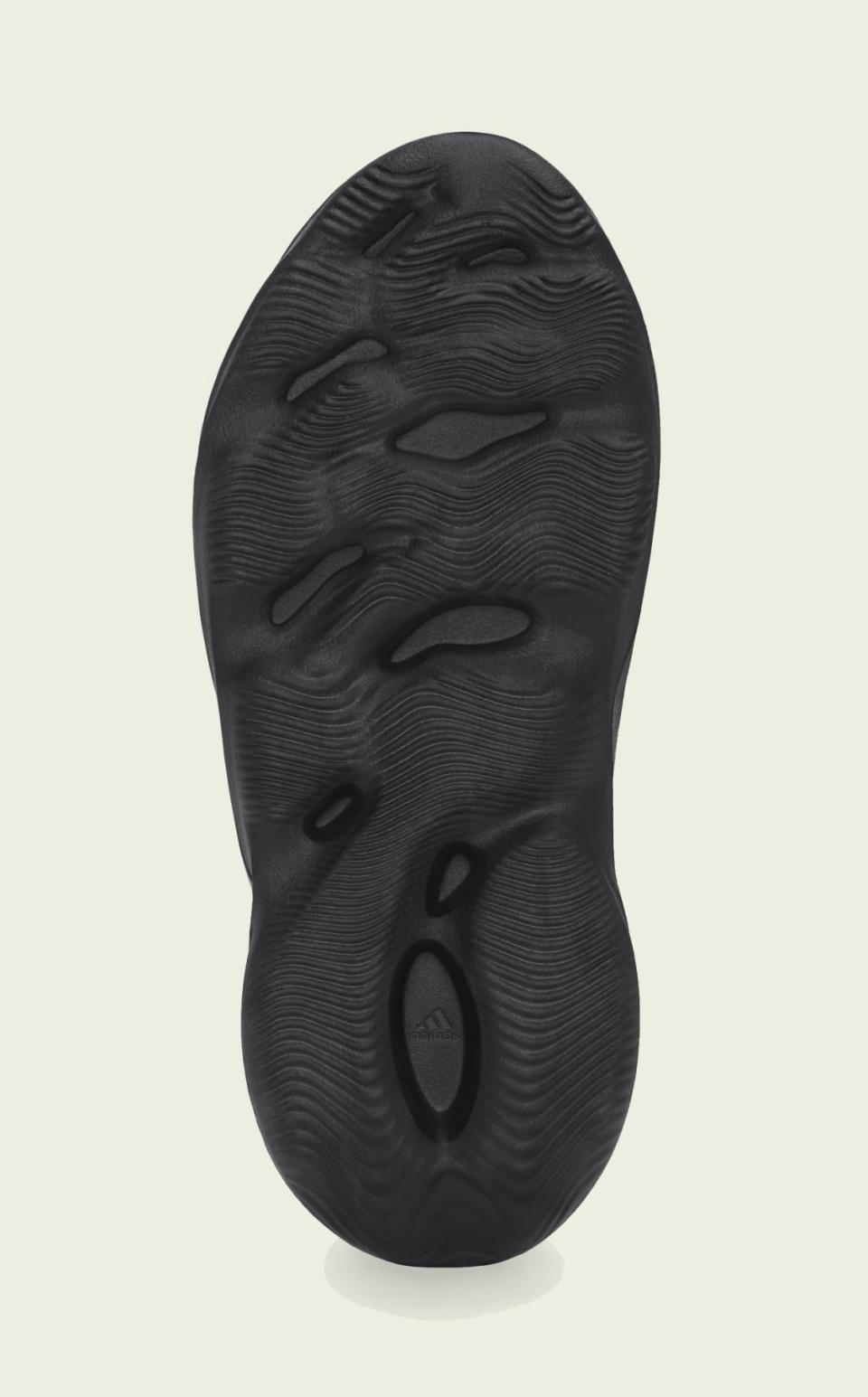 The outsole of the Adidas Yeezy Foam Runner “Onyx.” - Credit: Courtesy of Adidas