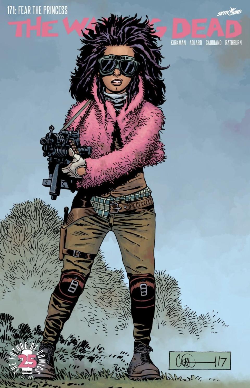 the walking dead issue 171 princess