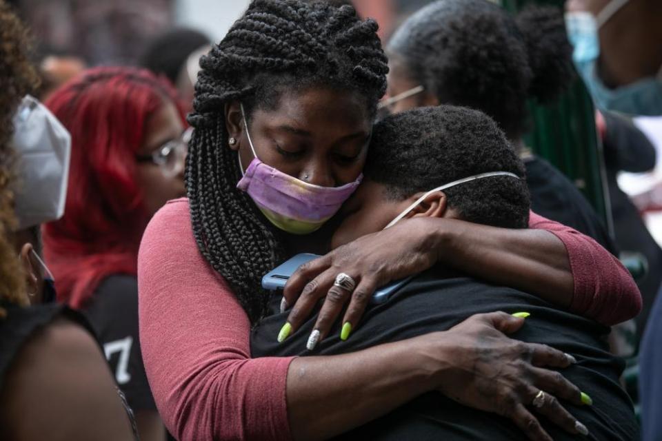 Friends and family mourn the death of COnrad Coleman, who died of Covid in New Rochelle, New York, two months after his father died.