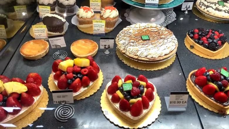 Fresh Market cakes and pastries