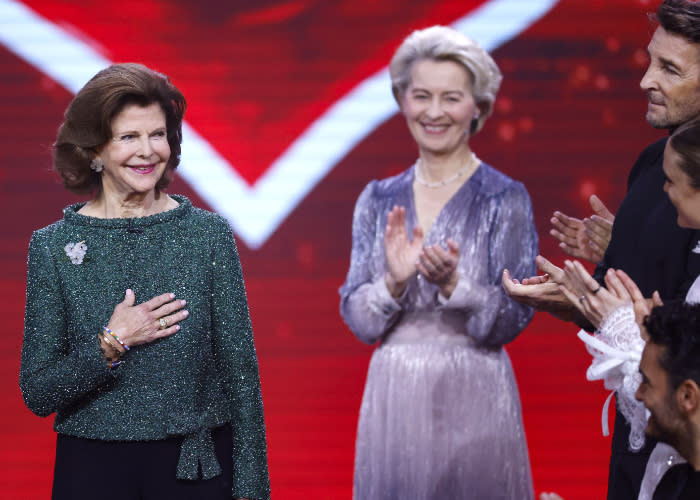 Silvia de Suecia en la gala benéfica Un corazón para los niños en Berlín