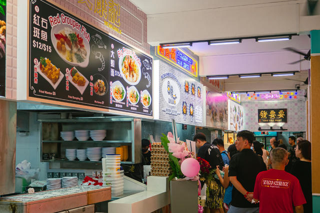 Chew Chor Meng, Dennis Chew and food blogger Miss Tam Chiak open a