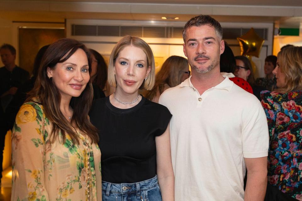 Natalie Imbruglia, Katherine Ryan and Bobby Kootstra (David Parry/PA Media Assignments)