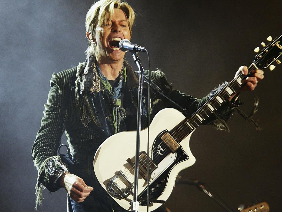 Jarvis’s unlikely saviour: the late David BowieGetty