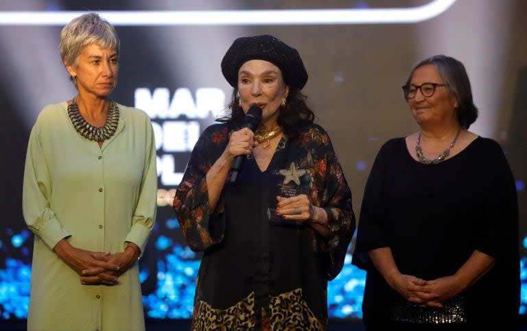 Graciela Borges recibió una mención especial en los premios