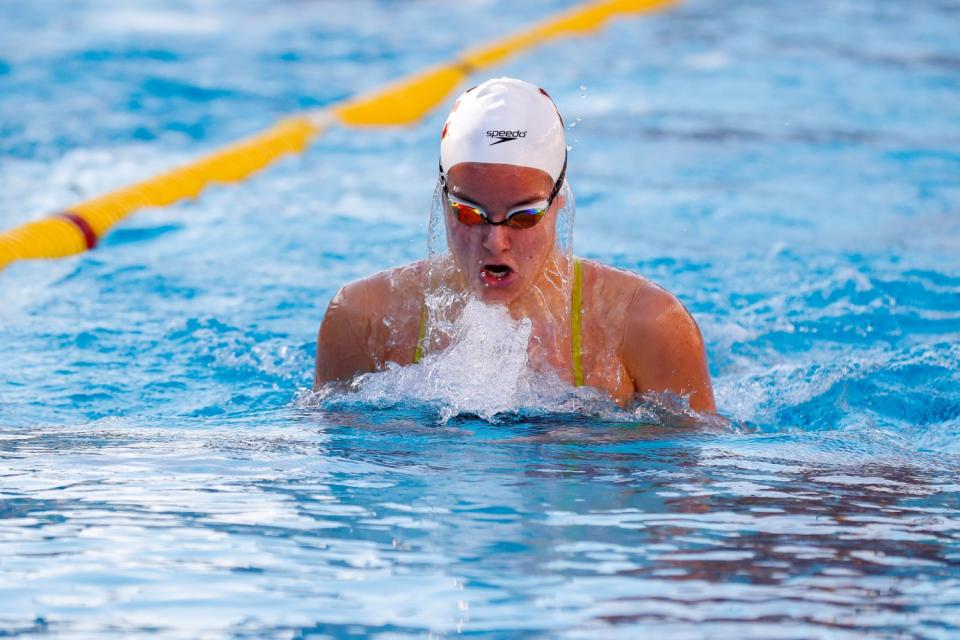 USC swimmer Nicole Pavlopoulou is from Greece.