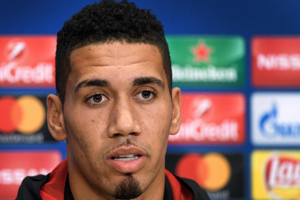 Smalling offered a combative defence of his qualities ahead of United's Champions League tie: AFP/Getty Images