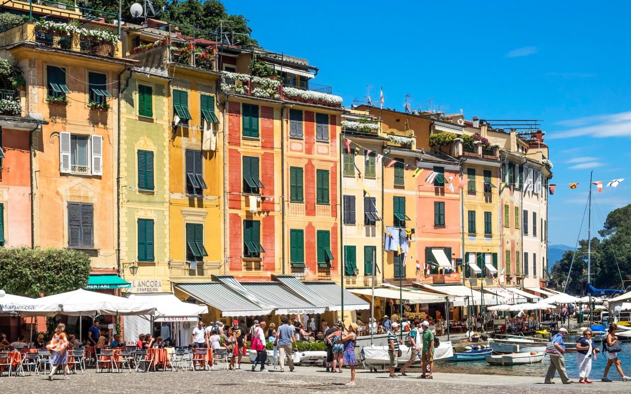 Portofino, part of the Italian Riviera, is popular with celebrities and yacht owners - Universal Images Group Editorial