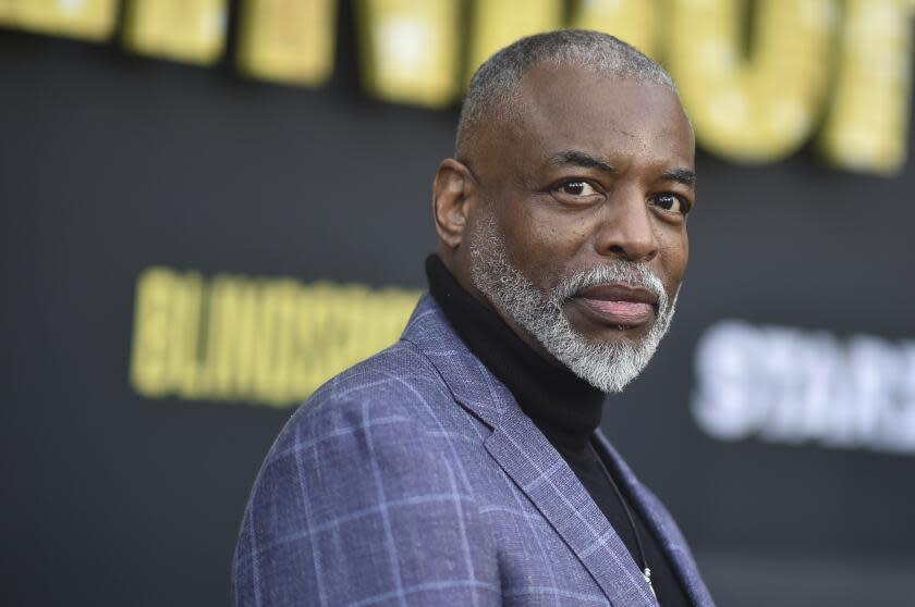 LeVar Burton arrives at the premiere of "Blindspotting" on Tuesday, April 11, 2023, at Neuehouse in Los Angeles. (Photo by Richard Shotwell/Invision/AP)