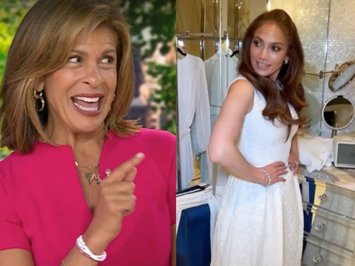 Hoda Kotb praises JLo’s ‘vulnerability’ after she marries Ben Affleck  (Today/TikTok)