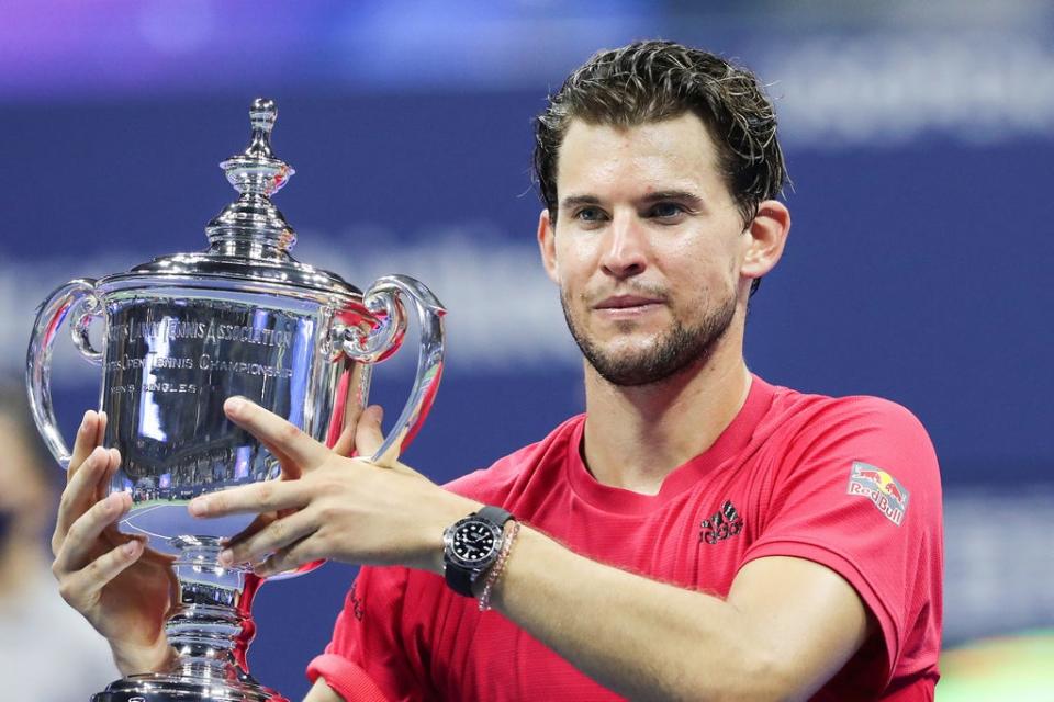 Dominic Thiem won his first Grand Slam title at the US Open in 2020  (Getty Images)