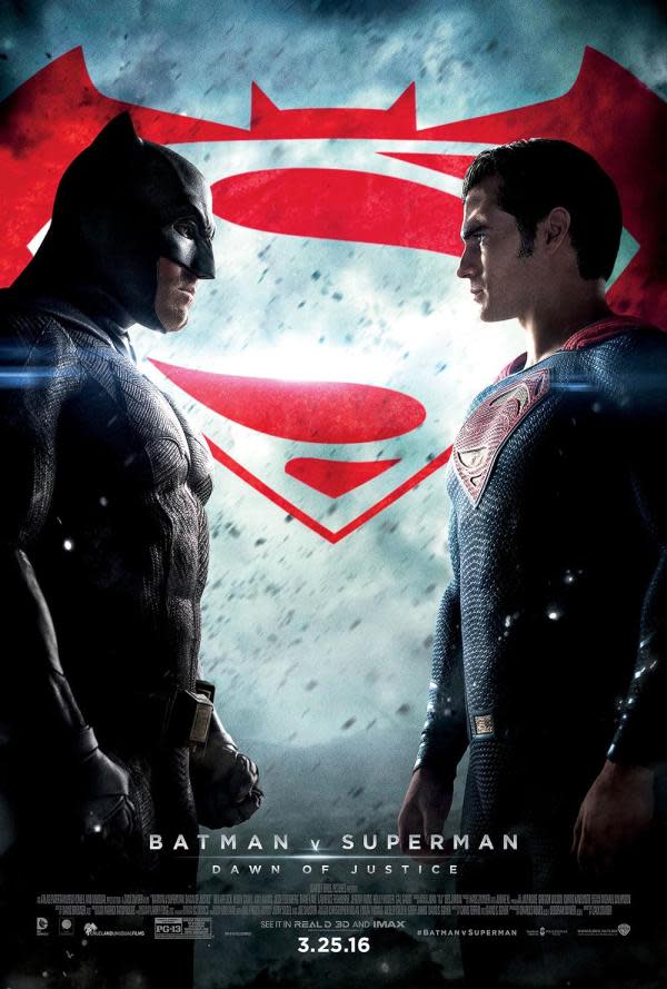 Póster de 'Batman v Superman' (Imagen: IMDb)