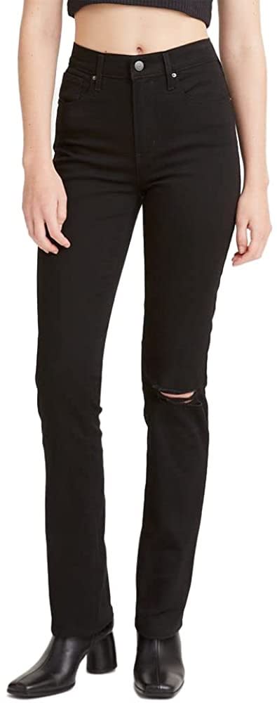 Levi's Women's Premium 724 High Rise Straight Jeans