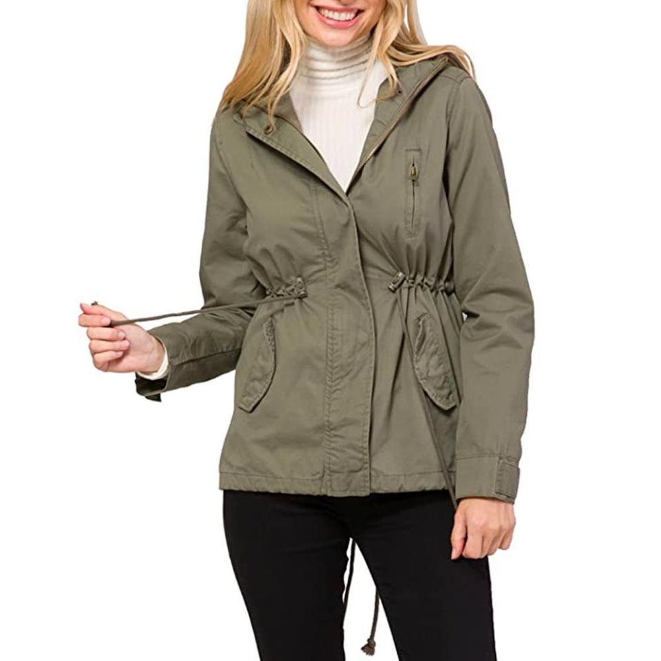 12) Military Anorak Safari Hoodie Jacket