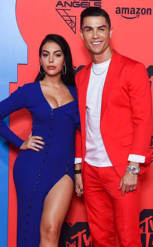 Georgina Rodriguez and Cristiano Ronaldo