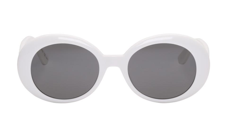 <p><em>Saint Laurent, $345, buy now at <a rel="nofollow noopener" href="https://www.ssense.com/en-us/women/product/saint-laurent/ivory-sl-98-california-sunglasses/2126507?forced_user_country=US&gclid=Cj0KEQjw8tbHBRC6rLS024qYjtEBEiQA7wIDeahjv0VuqIQqY_dKCvQ3eQyGHHHRNXnn3lWPtZJghJQaAqRU8P8HAQ&mbid=synd_yahoostyle" target="_blank" data-ylk="slk:ssense.com;elm:context_link;itc:0;sec:content-canvas" class="link ">ssense.com</a></em></p>