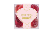 <p>Imported from Germany, Sugarfina’s gummy blooms will send a punny Valentine’s message to your favorite sweet tooth.</p> <p>To buy: <a rel="nofollow noopener" href="http://www.pntrs.com/t/8-10877-131940-138536?sid=TLTRVGGValentinesDayGiftsCH1Jan17&url=https%3A%2F%2Fwww.sugarfina.com%2Fshop%2Froyal-roses%2F" target="_blank" data-ylk="slk:sugarfina.com;elm:context_link;itc:0;sec:content-canvas" class="link ">sugarfina.com</a>, $8</p>