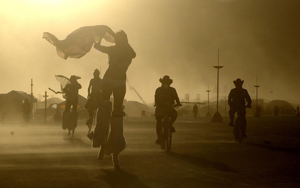 Burning Man - Getty