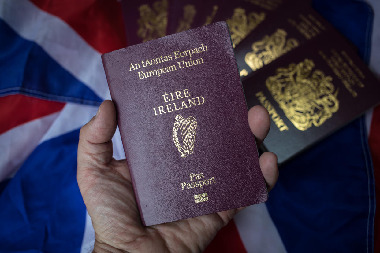 Dublin is set to issue twice as many passports to people in the UK this year (Matt Cardy/Getty)