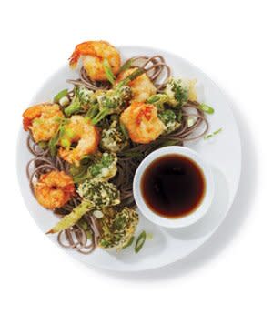 Shrimp and Broccoli Tempura, one of our easy shrimp recipes