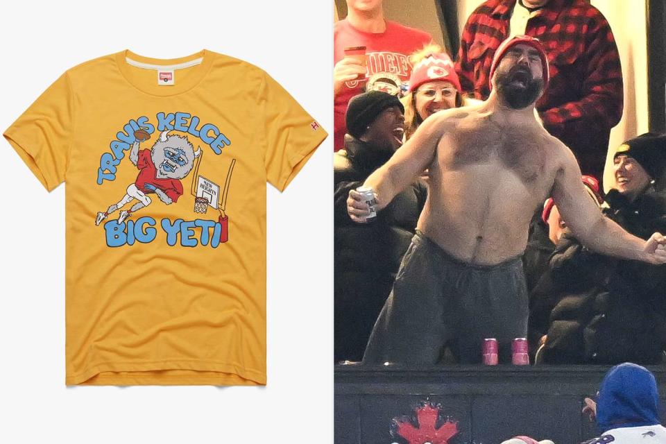 Why Jason Kelce Wore a ‘Big Yeti’ T-Shirt to Travis’ Game (Before ...