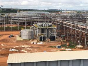 Clean TeQ Continuous Resin-In-Column Ion Exchange plant in DRC