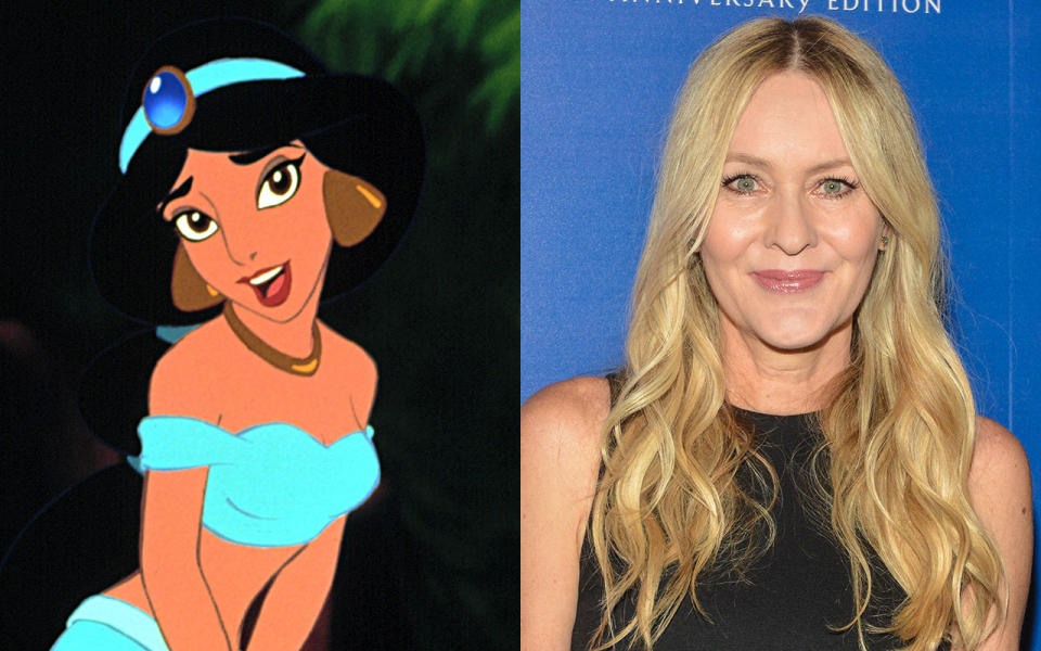 Linda Larkin – Jasmine in 'Aladdin' (1992) - Credit: Rex/Getty