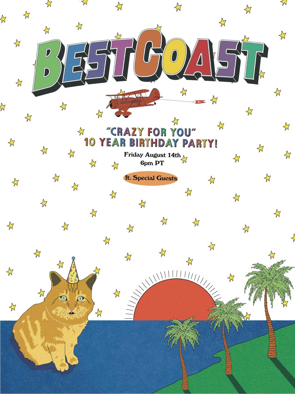 Best Coast anniversary concert