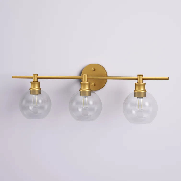 Drinkard 3-Light Dimmable Vanity Light. Image via Wayfair.